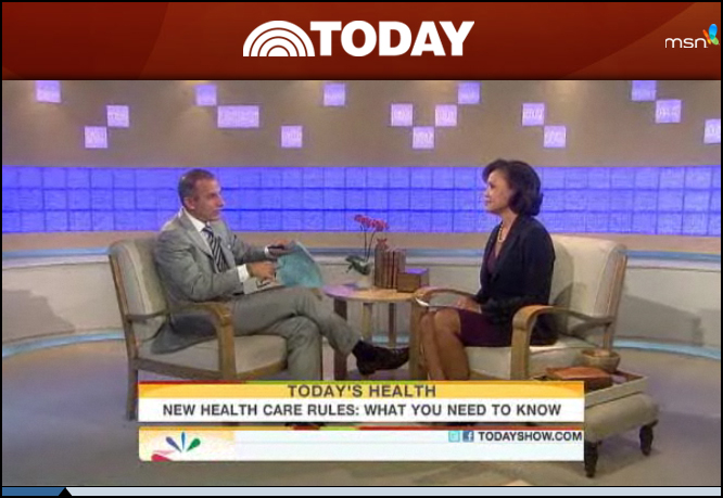 Click Here for the Today Show Healthcare Reform Video