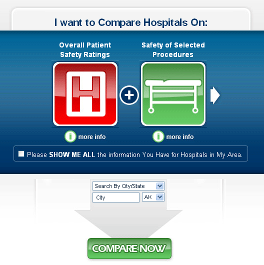 The Leapfrog Group Hospital Comparison Tool